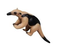 CVUTOVO Figura di Formichiere in Plastica Piccolo, Statua Decorativa Stabile per Casa e Giardino, Giocattolo Creativo e Ornamento D’interni e Esterni