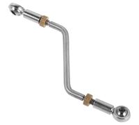 CVUTOVO Kit di biellette di collegamento regolabili - Giunto sferico per strumenti in ottone - Vite di collegamento per valvola rotativa - Componenti di riparazione universali per corno francese,