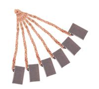 CVUTOVO Kit Spazzole Motore Carbonio per Motorini Elettrici Alzacristalli e Tergicristalli Auto, Alta Conduttività e Resistenza all'Usura, 6 Pezzi Ricambio Motore Elettrico