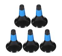 CVUTOVO Marker Cones Barrier, Sports Cones for Training, Plastic Sports Cone, plastico, 5Pezzi, Athletes, Agility Training, Stable Design, Stackable