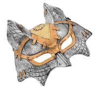 CVUTOVO Maschera Volpe Steampunk in Pu Leggera e Ventilata per Cosplay Party e Feste di Halloween, Design Vintage Adatto ad Adulti Aspetto Unico e Originale