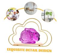 CVUTOVO Mensola da Muro Forma in Portafiori Galleggiante Resistente per Camera da Supporto Decorativo e Organizer