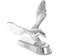 CVUTOVO Motorcycle Ornament Front in Lega di Zinco Aquila 3d Dettagliata Argento per Parafango Anteriore e Protezione Decorativa per Motociclette ed E-bike