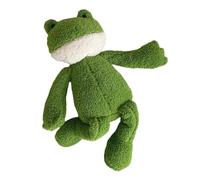 CVUTOVO Non perdere bambole lussureggianti rana peluche giocattolo di ripiene giocattolo decorativo delle giocattoli per giocattolo animale Verde