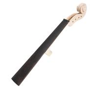 CVUTOVO Piccolo Insieme di Ricambio per Violino, 4/4, Manico con Tastiera in Ebano e Piastra per Dita, Facile Installazione, Accessori Musicali