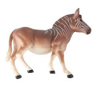 CVUTOVO Statuetta Animale Simulato Zebra Plastica Riproduzione Animale Artificiale Figurina Decorazione Giardino Casa Cameretta