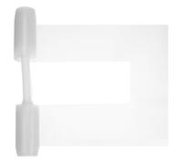 CVUTOVO Stencil per Linee di Parcheggio per Marcatura Precisa Pieghevole in Silicone Bianco Riutilizzabile su Asfalto in Parcheggi e Aree Industriali