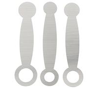 CVUTOVO Strumenti la Riparazione Flauto Piccolo Set da 3 in Acciaio Inox per Cuscinetti a Pressione, Attrezzi per Manutenzione Strumenti a Fiato, Accessori per Riparazione Flauti