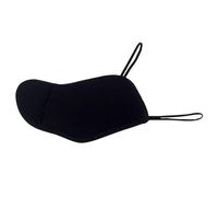 CVUTOVO Supporto Spalla per Violino Nero in Cotone e Spugna Fascia Elastica, Imbottitura Confortevole per Violini 4/4-1/8, Accessorio per Amanti della Musica