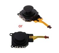 CVZJ Parte di ricambio 3D pulsante thumbstick analogico stick joystick console di gioco nero