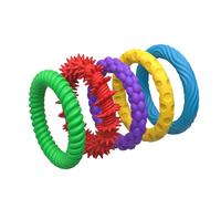 CVZQTE Esercitatore Elastico per Mani in Silicone Antistress Adulti Impiegati Studenti Gestione del Nervosismo Bracciale Flessibile Consulenza Manuale