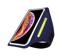 CVZQTE Fascia da Braccio Sportiva Traspirante con Strisce Riflettenti E Design con Tasche Multiple Porta Cellulare per Telefoni A 6 8 Pollici Custodie per Telefono Impermeabili E Traspiranti