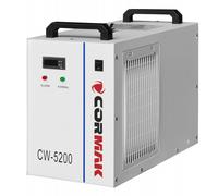 CW-5200 Refrigeratore D'acqua Industriale Apparecchiatura Laser Vetro Tubo CO2