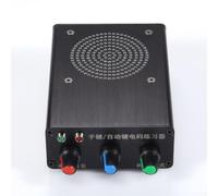 CW - Strumento di pratica per morse Code Trainer con chiave manuale automatica, supporto porta USB-C, nero