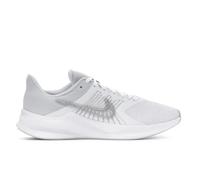 CW3413-100 Nike Downshifter 11 bianco argento metallizzato scarpe sportive...