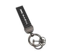 CWBFC Portachiavi Auto per Dacia Dokker,accessori per Chiavi Auto Resistenti All'usura e Alla Polvere Parti di Ricambio Decorative Moda Personalizzata e Regali Creativi,D-M