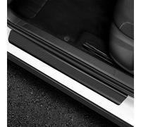CWCHUHAI 4 Pezzi Battitacco Auto per VW Golf 5 Variant 2007-2009 Accessori, Fibra di Carbonio Protezione Portiere Auto - Pellicola Adesiva