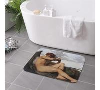 CWCMZDH Angelo caduto di Alexandre Cabanel antiscivolo Zerbino Tappetino Cuscino Tappeto per la Cucina, con Ingresso a Casa Camera da letto Zampa Stuoie