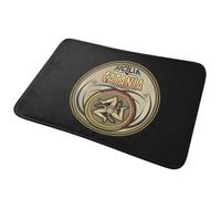 CWCMZDH Catania Sicilia Sicilia Trinacria antiscivolo Zerbino Tappetino Cuscino Tappeto per la Cucina Ingresso di Casa Balcone Zampa Stuoie