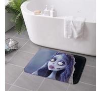 CWCMZDH Emily, La Sposa Cadavere antiscivolo Zerbino Tappetino Acqua, prova di olio Tappeto per la Cucina Ingresso di Casa Balcone Zampa Stuoie