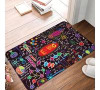 CWCMZDH Formule Scientifiche Equazione Porta, Disimpegno, Bagno, Cucina Tappetini Anti-Scivolo Piscina All'Insegnante Dono Zerbino D'Ingresso Giardino Tappeto