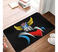 CWCMZDH Goldorak Grendizer Piano Porta Cucina Bagno Tappetino Anti-scivolo UFO Robot Goldrake Zerbino Ingresso, Camera da letto Tappeto Pad Tappeto