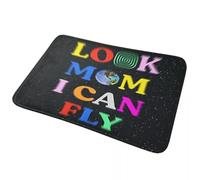 CWCMZDH Guarda Mamma, mi Può Volare antiscivolo Zerbino Tappetino Acqua, prova di olio Tappeto per la Cucina Ingresso di Casa Balcone Zampa Stuoie