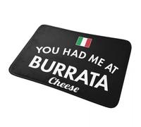 CWCMZDH Lei Mi Aveva A Burrata antiscivolo Zerbino Tappetino Tappeto per la Cucina Ingresso Bagno della Casa di Soggiorno Zampa Stuoie