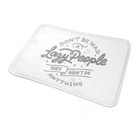 CWCMZDH Non Essere arrabbiato per i più Pigri Che non Fanno Nulla Da Tobe Fonseca Zerbino Tappetino Tappeto Soggiorno di Casa Zampa Stuoie