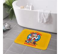 CWCMZDH Personalizzato Bavaglino Breaking Bad LOS POLLOS Hermanos antiscivolo Zerbino Tappetino Tappeto per la Cucina Ingresso di Casa Zampa Stuoie