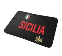 CWCMZDH Sicilia Jersey antiscivolo Zerbino Tappetino di Polvere stru Tappeto per la Cucina Ingresso Bagno della Casa di Soggiorno Zampa Stuoie