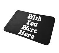 CWCMZDH Vorrei che Tu fossi Qui antiscivolo Zerbino Tappetino Antiusura Tappeto per la Cucina, con Ingresso a Casa Camera da letto Zampa Stuoie