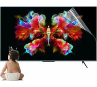 CWCQGH Pellicole protettive per schermi TV da 43 a 75 Pollici, Filtro per Schermo Anti-Luce Blu, Pellicola Protettiva AntiGraffio in Pet AntiGraffio per LCD, LED, OLED 4K e HDTV,55in 1221x689mm