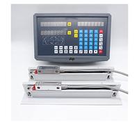 CWCQGH Sensore a Reticolo di diffrazione, Display, fresatrice a 2 Assi con Display Digitale DRO da 5 µm e Encoder con Scala lineare Ttl da 0,005 mm.