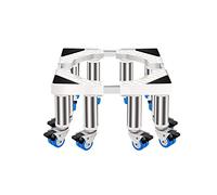 CWCQGH Supporto per Lavatrice Mobile con Base Regolabile in Lunghezza/Larghezza 41-65 cm, lavastoviglie Universale con cestello Alto, Grande Contenitore per Piante da Esterno, v,12wheels-35cm