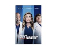 CWDRHD Grey's Anatomy - Stampa decorativa da parete moderna ultra trasparente, decorazione artistica squisita, adatta per ufficio, soggiorno e stanza, senza cornice, 40 x 60 cm