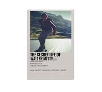 CWDRHD Poster decorativo da parete con stampa moderna e ultra trasparente, motivo: The Secret Life of Walter Mitty, decorazione artistica squisita adatta per ufficio, soggiorno e stanza, stile senza