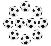 cwdvovy Palline Calcio Balilla 10 Set, Palline Biliardino da 32 mm Aalta qualità e Silenziose, Perfette per Calcio Balilla e Biliardino