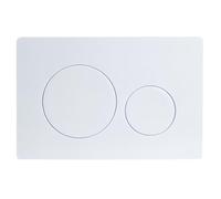 CWED Placca wc per geberit cassetta scarico incasso wc per geberit ricambi 115.770.11.5 Placca di Comando placca per geberit Sigma 01 per Risciacquo a due Quantità, per geberit ricambi,Bianco