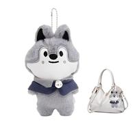 CWED Stray Kids Portachiavi Da Concerto,Stray Kids gadget Festa Dei Fan,Accessori Portachiavi,Il regalo migliore per gli amici a cui piacciono le Stray Kids,Wolfchan,Lupo