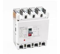 CWHHTVBI Interruttore Automatico scatolato 160A 200A 225A 250A Interruttore Pneumatico scatolato trifase a Quattro Fili 4P 380v MCCB(4P White,160A)