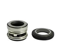 CWHHTVBI Raccordi Hardware WC-WC-NBR TG104-12/14/15/17/18/20/22/25/30/35/40/45mm Tenuta Meccanica Albero Molla Singola for Pompa Acqua Tenuta Meccanica(19mm)
