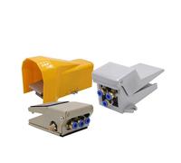 CWHHTVBI Valvola di inversione della valvola di Controllo del Cilindro dell'interruttore della valvola di Fondo del Pedale Pneumatico Pneumatico(4F210-08L 10MM)