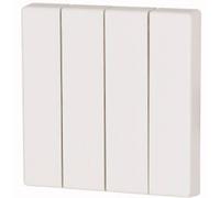 CWIZ-04/01 Eaton xComfort 4 canali Pulsante a bilanciere Bianco puro