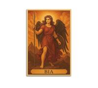 CWLLOG Stampa artistica da parete con dea religiosa, senza cornice, stile moderno, decorazione per soggiorno e camera da letto, 40 x 60 cm