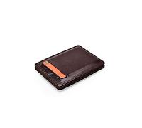 CWLPSL Portafogli da Uomo Sottili Verticali da Uomo Portafoglio Magico Piccolo in Pelle PU Elastico con Nastro Borsa Mini Solido Porta Carte d'identità Porta Carte di Credito per Uomo