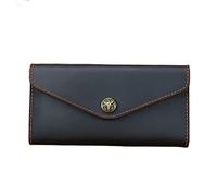 CWLPSL Portafoglio a Busta da Uomo e da Donna, Borsa per Cellulare, Portafoglio Lungo retrò, Pochette, Borsa per Carte (A, 9 * 2 * 17,8 cm)