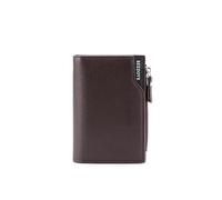 CWLPSL Portafoglio Corto da Uomo, Multifunzione, con Cerniera, Multi-Card ID Bag (Colore: B)