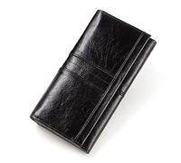 CWLPSL Portafoglio da Donna Lungo Porta Carte Multiuso Grande capacità per Cellulare da Donna (Colore: B)