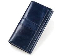 CWLPSL Portafoglio da Donna Lungo Porta Carte Multiuso Grande capacità per Cellulare da Donna (Colore: B)